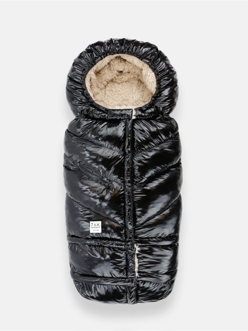 7 A.M. Enfant Blanket 212 Evolution  Bunting Stroller Blanket with Sherpa Lining